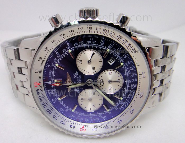 Replica Watches Online Breitling Navitimer 01 Blue Dial Watch